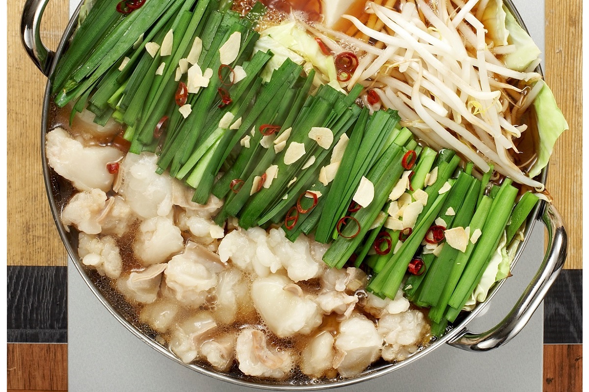 AU-050-1 【海千】博多もつ鍋・醤油味（2～3人前）