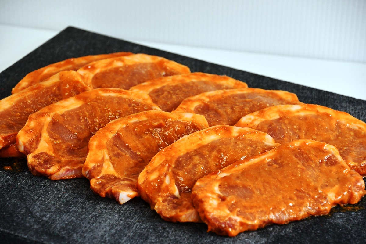 BD-014 福岡県産豚ロースの味噌漬×10枚～精肉店のお惣菜～