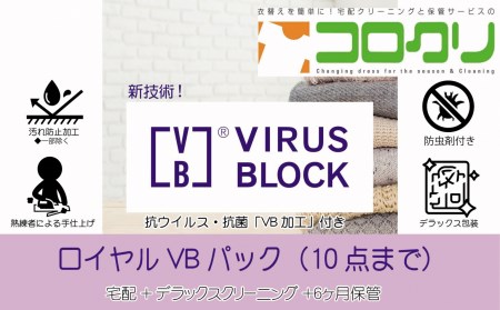 CS-002 「抗ウイルス加工で家族を守る！」ロイヤルVBパック（10点用）