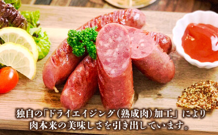 工場直送 ・ 鮮度良 (熟成ジビエ肉) ウインナーセット 《豊前市》【豊前ジビエセンター】 ジビエ ジビエ肉 加工品 新鮮 ウィンナー ウインナー セット [VAM010]