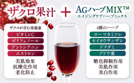 【全2回定期便】2ヶ月おきに6本届く！Zakuro PREMIUM 計12本《豊前市》【ハウスボトラーズ】 ザクロ 飲料 ドリンク [VAX057]