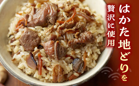 【全6回定期便】地どり飯の素 セット 190g×3袋 《豊前市》【有限会社よかろう】ご飯の素 地鶏飯 炊き込みご飯の素 [VBA024]