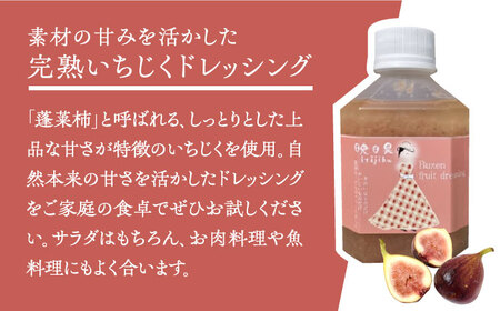 農家が作る!!完熟いちじくドレッシングと完熟いちじくソースのセット(200g×各2本)《豊前市》【田村農産】完熟 詰め合わせ ドレッシング 調味料 [VBE004]