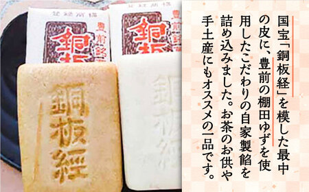 【全12回定期便】【進物箱】銅板経最中 12個入り《豊前市》【武蔵屋】お中元 ギフト 贈り物 和菓子 饅頭 [VBU013]