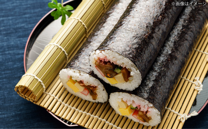 【極厚】 新海苔 焼海苔5袋セット 全形5枚×5袋 福岡有明のり 《豊前市》【株式会社木村食品(千代海苔株式会社)】 [VEH012]