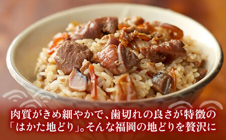 【全3回定期便】地どり飯の素 セット 190g×3袋 《豊前市》【有限会社よかろう】ご飯の素 地鶏飯 炊き込みご飯の素 [VBA023]