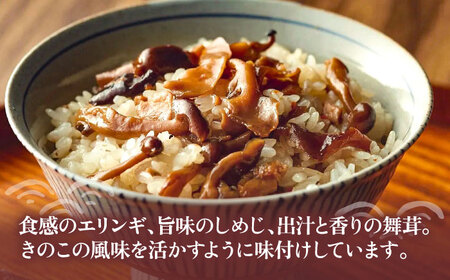 【全3回定期便】鶏きのこ飯の素 セット 170g×3袋 《豊前市》【有限会社よかろう】ご飯の素 鶏飯 きのこ飯 とりめし [VBA032]