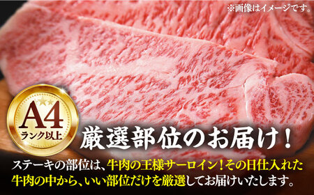 博多和牛サーロインステーキセット 1kg（250g×4枚）【株式会社Meat Plus】《豊前市》肉 焼肉 ステーキ お土産 冷凍 [VBB010]