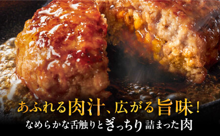【全6回定期便】博多和牛100％！本格 手ごね ハンバーグ 6個《豊前市》【久田精肉店】 [VBK117]