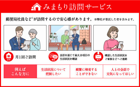 郵便局のみまもり訪問サービス（3ヶ月）《豊前市》【日本郵便】 [VCH001]