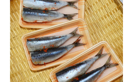 ピリ辛 いわし明太6尾《豊前市》【株式会社マル五】 [VCL014]