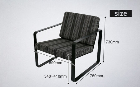 BZK CHAIR 002（特別仕様）　ビーゼットケーチェア 002 《豊前市》【BZK株式会社】　椅子 いす チェア [VDM003]