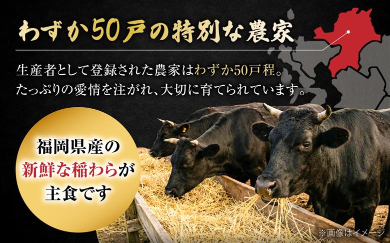 博多和牛 牛肉 赤身 モモ ステーキ 400g （200g×2）《豊前市》【肉のくまもと屋】 [VFD024]