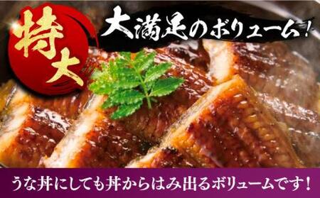 福岡県産 うなぎ 蒲焼 特大 3尾 合計 660 g（1尾あたり 220g以上）《豊前市》【福岡養鰻】 国産 うなぎ 特大 [VAD005]