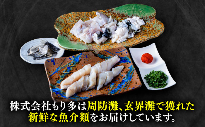 国産活本ふぐ（とらふぐ）鍋用 《もり多》【豊前市】 とらふぐ ふぐ 鍋 [VAF010]