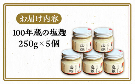 100年蔵の塩糀 5個セット（250g × 5個）～老舗の醤油蔵からお届け～ 《豊前市》【浦野醤油醸造元】調味料 美味しい [VAV005]