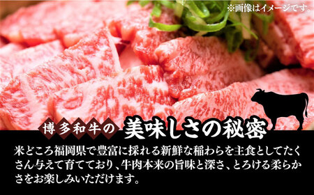 博多和牛 焼肉用 500g バラ ロース もも 《豊前市》【株式会社Meat Plus】 焼肉 肉 黒毛和牛 [VBB002]