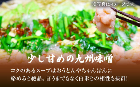 博多 味噌もつ鍋 3～4人前 セット 《豊前市》【MEAT PLUS】もつ鍋 鍋 もつ 福岡 [VBB030]