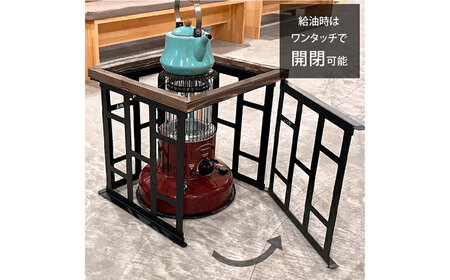 M.O.L ストーブガード S MOL-X401 ブラック （対応機種：トヨトミ RB/ML/RR/RL） 《豊前市》【ミナト電機工業株式会社】 キャンプ キャンプ用品 ギア アウトドア [VBZ015]