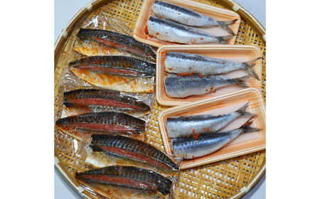 さば明太6枚・いわし明太6尾セット《豊前市》【株式会社マル五】 [VCL016]