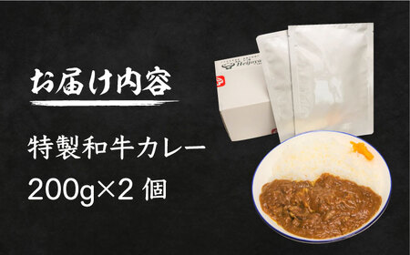 焼肉屋さんの特製和牛カレー  200g× 2個 【平壌屋】《豊前市》肉 お肉 カレー [VAH051]