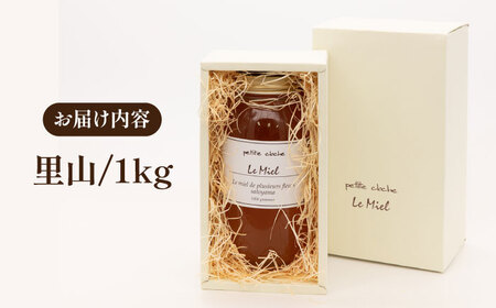 春の完熟はちみつ 里山 1kg《豊前市》【須田養蜂場】蜂蜜 はちみつ 調味料 ギフト [VAR006]