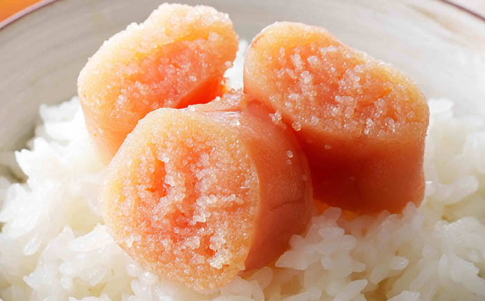 稲石 無着色辛子明太子 ひとくちカット300g《豊前市》【株式会社木村食品（株式会社 稲石）】 [VEI005]