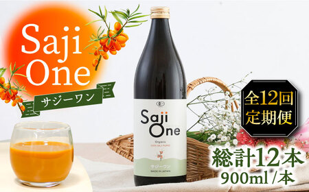 【全12回定期便】サジー ジュースが毎月届く！SajiOneオーガニック（1本）《豊前市》【ハウスボトラーズ】 [VAX032]