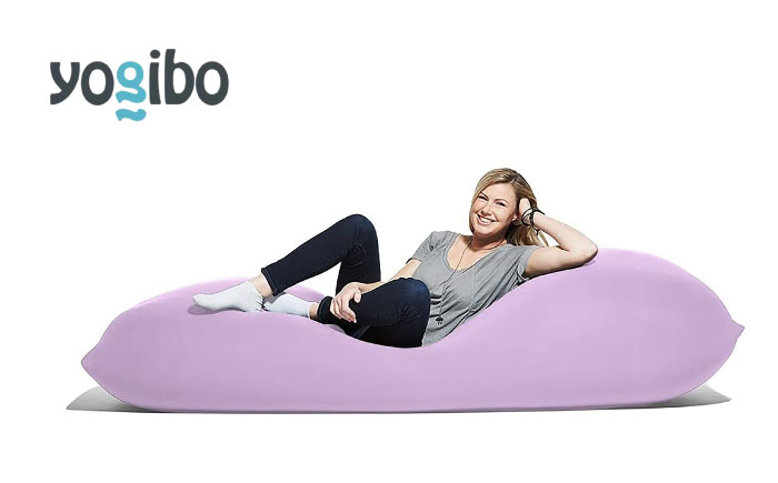 10/16 受付終了！【選べるカラー】Yogibo Max  《豊前市》【株式会社Yogibo】　ヨギボー マックス ソファ クッション 枕 ベッド [VDI001] ラベンダー