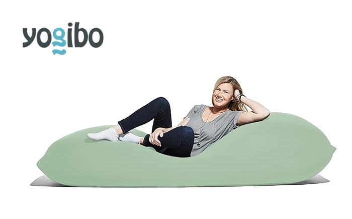 10/16 受付終了！【選べるカラー】Yogibo Max  《豊前市》【株式会社Yogibo】　ヨギボー マックス ソファ クッション 枕 ベッド [VDI001] ピスタチオ