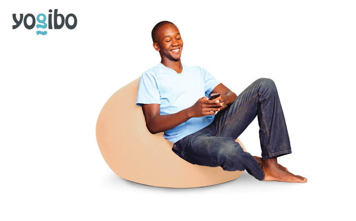 10/16 受付終了！【選べるカラー】Yogibo Mini  《豊前市》【株式会社Yogibo】ヨギボー ミニ ソファ クッション 枕 ベッド [VDI003] クリームホワイト