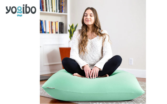 10/16 受付終了！【選べるカラー】Yogibo Mini  《豊前市》【株式会社Yogibo】ヨギボー ミニ ソファ クッション 枕 ベッド [VDI003] ミント