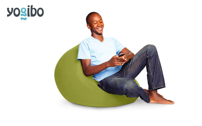 10/16 受付終了！【選べるカラー】Yogibo Mini  《豊前市》【株式会社Yogibo】ヨギボー ミニ ソファ クッション 枕 ベッド [VDI003] ライムグリーン