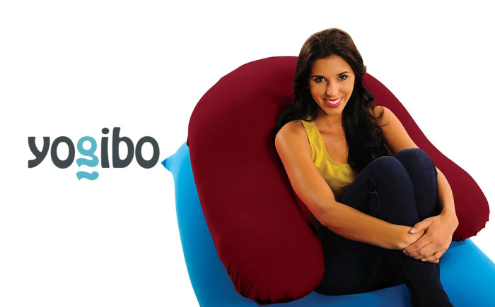 10/16 受付終了！【選べるカラー】Yogibo Support  《豊前市》【株式会社Yogibo】ヨギボー サポート ソファ クッション 枕 ベッド [VDI004] ワインレッド