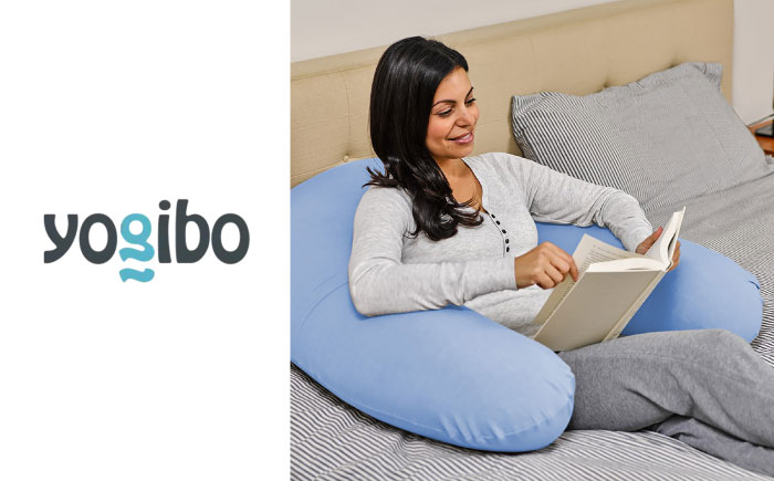 10/16 受付終了！【選べるカラー】Yogibo Support  《豊前市》【株式会社Yogibo】ヨギボー サポート ソファ クッション 枕 ベッド [VDI004] ペールブルー