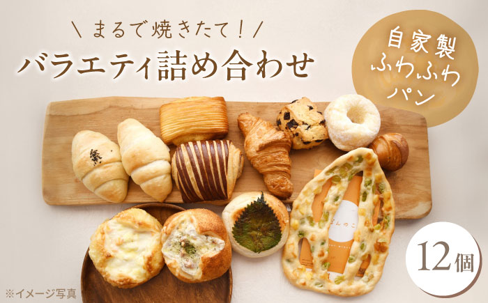 人気のパン 12個 バラエティ詰め合わせ 《豊前市》【ぱんのこ】 ぱん パン 取り寄せ 人気 [VDU003]