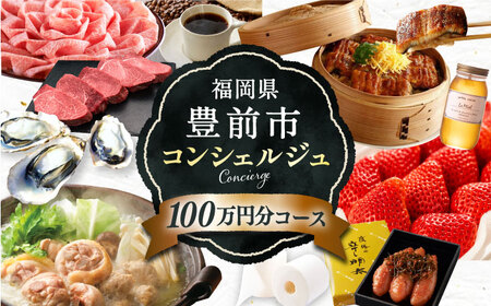 【あなただけの特別プラン】豊前市 コンシェルジュ 寄附額 100万円 コース 《豊前市》 おすすめ おまかせ 定期便 [VZZ002]