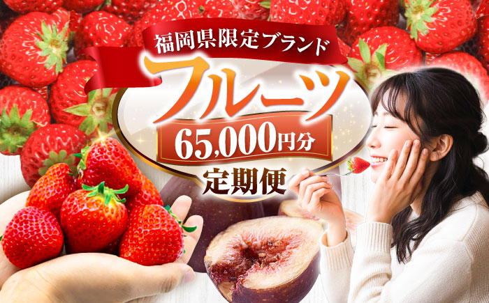 【全4回定期便】フルーツ定期便 6万5千円コース (あまおう3種＆いちじく) 《豊前市》【豊前市定期便】 [VZZ018]