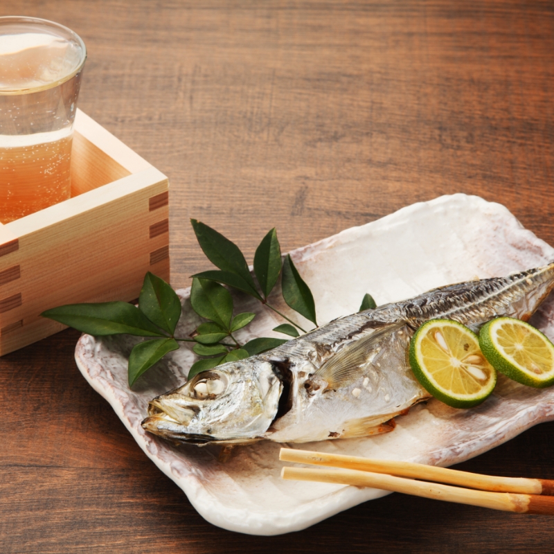 程よい塩加減アジとイワシ干物セットB【001-0314】