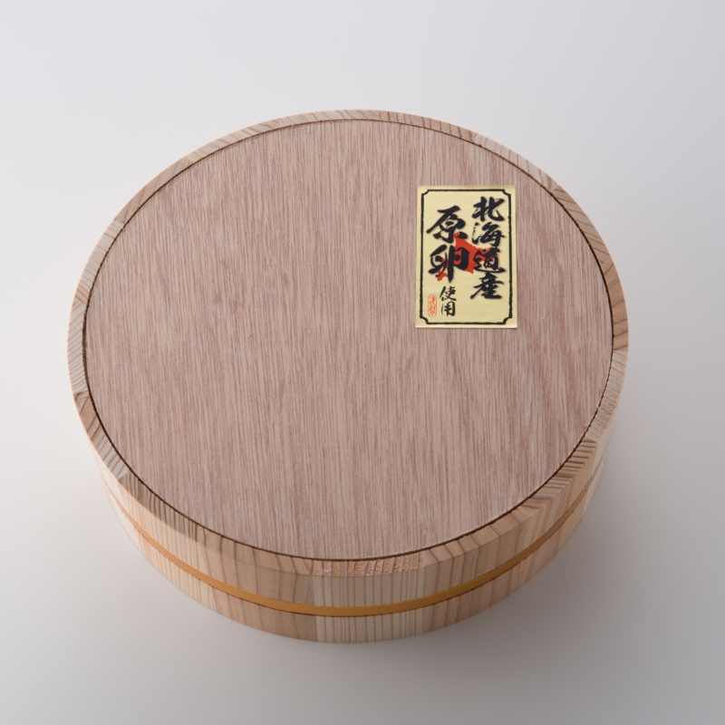 【辛子明太子】「食品添加物不使用」極み無着色明太子　檜樽入り(600g)【002-0001】