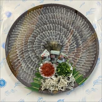 とらふぐ刺身とふぐ鍋セット(4～5人前)【010-0003】