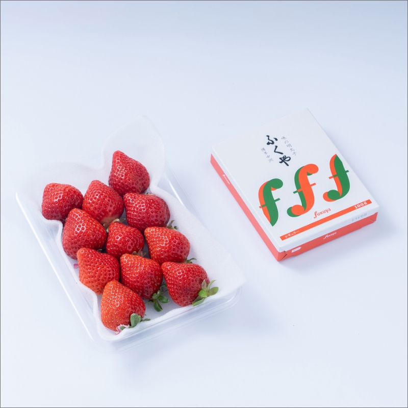 福岡産あまおう＆ふくや味の明太子100g【011-0077】