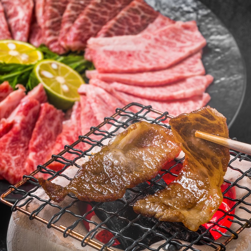 訳あり！【A4～A5】博多和牛焼肉切り落とし(肩ロース・バラ)1kg(500g×2パック)【014-0035】