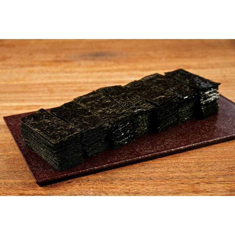 [福岡有明のり]有明海産一番摘み　大丸ボトル　味海苔　10切80枚　4本セット【015-0015】