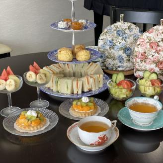 体験型本格英国式アフタヌーンティーペアチケット(紅茶コーディネーターによるミニレッスン付き)【017-0001】