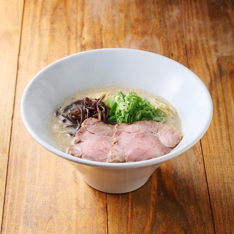 【豚骨ラーメン】一風堂白丸ラー麦麺ホットもやしソースセット【021-0007】