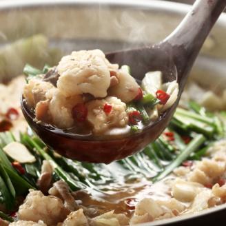 博多若杉牛もつ鍋セット8～10人前(醤油味) 【024-0028】