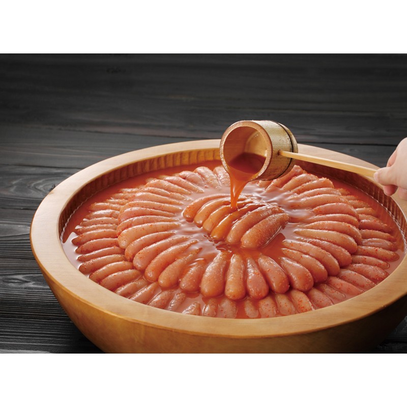 【訳あり】やまやの熟成無着色明太子(切子)1kg【033-0036】