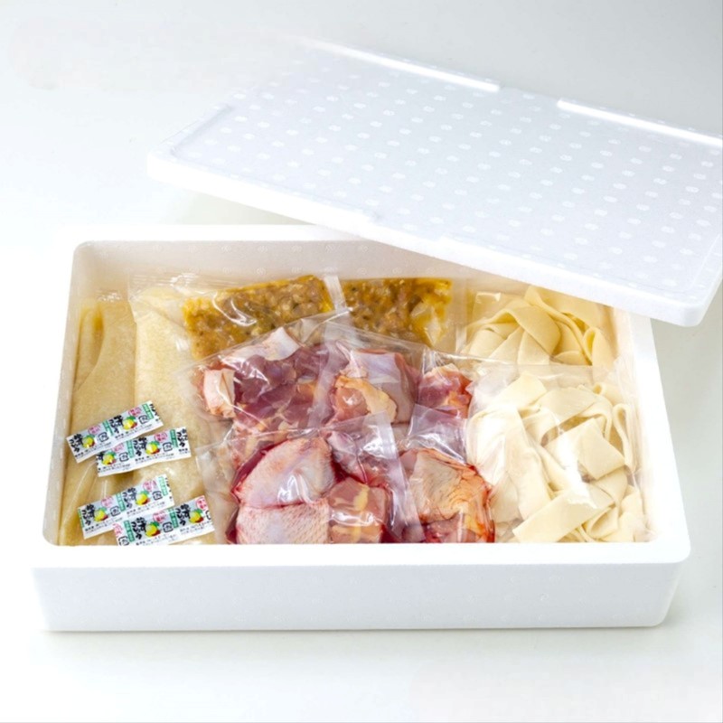 上田商店水炊きセット【5～6人前】追い地どりセット【034-0051】