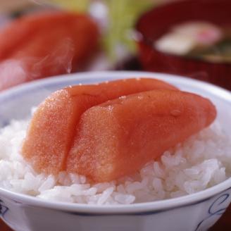 【氷温熟成辛子明太子】無着色　切れ子(切上)500g【050-0005】